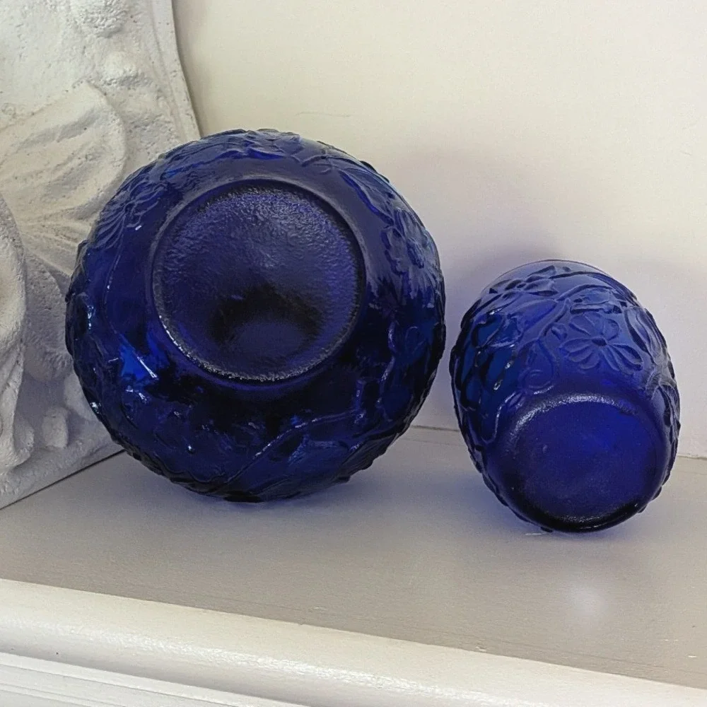 Fenton vintage cobalt
